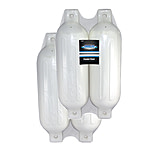 Image of Shoreline Marine Promotional Fender Kit 4 pack - 6-1/2" x 23" White