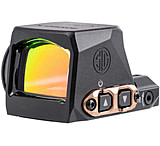 SIG SAUER Romeo-X ROSE Compact 1x24mm Red Dot Sight, 2 MOA Red Dot / 32 MOA Circle, Black/Rose Gold, SORX1208