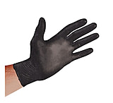 Image of Sirchie - Black Nitrile Powder-free Onyx Gloves, Medium, 100ea