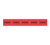 Image of Sirchie - Sirchmark Evidence Integrity Tape Red W/ Black Evidence 108'