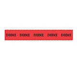 Image of Sirchie - Sirchmark Evidence Integrity Tape Red W/ Black Evidence 54'