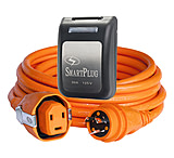 Image of SmartPlug 30 Amp Dual Configuration 50' Cordset w/Tinned Wire &amp;Twist-Type Connector &amp; 30 Amp Non-Metallic Black Inlet
