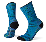 Image of Smartwool Hike Light Down the River Print Crew Socks - Women's