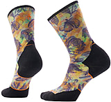 Image of Smartwool Trail Run Targeted Cushion Floral Party Print Crew Socks - Women's