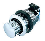 Image of Southco Pop-Out Knob Latch Plastic Chrome Plated Fixed Grip Threaded Body .05-.75