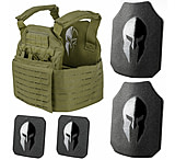 Image of Spartan Armor Systems AR550 Level III+ Medium ESAPI Achilles Package