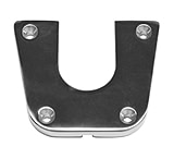 Image of TACO Marine F16-0080 High Polish Stainless Steel Side Mount Table Pedestal Receptor