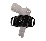 Tagua Gunleather Quick Draw Leather Belt Holster, Smith & Wesson M&P Bodyguard 380, Right Hand, Leather, Black, BH2-720
