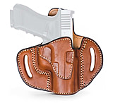 Tagua Gunleather Colorado Elite OWB Leather Holster, S&W J Frames /Bodyguard/Ruger LCR/Most 2in Small Frames Revolvers, Right Hand, Brown, TX-ELITE-BH3-022
