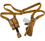 Tagua Gunleather Elite Shoulder Holster, Shoulder Holster for 1911's Full Size, Right Hand, Brown, TX-ELITE-SH4-202