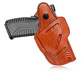 Tagua Gunleather Four in One Holster With Thumb Break, Brown, Right Hand, IPHR4-1007