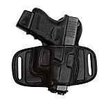 Tagua Gunleather Quick Draw Leather Belt Holster, Springfield Armory XD-S, Right Hand, Leather, Black, BH2-635