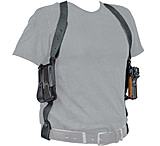 Tagua Gunleather Leather Shoulder Holster, Glock 31/Glock 17/Glock 22, Right Hand, Black, SH4-300