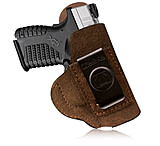 Tagua Gunleather Open Top Ult Concealment Holster, Brown, Right Hand, OPH-307