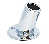 Image of Taylor Made 1" Slanted Chrome Plated Flag Pole Socket