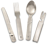 Image of MIL-TEC German TSR 4-Piece Stainless Steel Eating Utensil