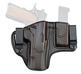 Texas 1836 Crusader - 2 In 1 Dual Clip Open Top Holster w/ Magazine Carrier, RH, Smith & Wesson M&P 9 Shield, Smith & Wesson M&P 40 Shield, Glock 43, w/ No Attachment, Brown, TX-OT-DCH-MC-1012