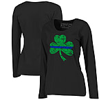 Image of Thin Blue Line Long Sleeve, Women's, Shamrock