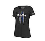 Image of Thin Blue Line Women's T-shirt, Vegas Large,