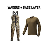 Image of TideWe Breathable Waterproof Hunting Waders &amp; Merino 150 Men's Wool Base Layer Hunting Bundle 99BAA786