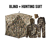 Image of TideWe Vis360 See Through Ground Blind and Altus Stealth Deer Hunting Suit 6EF2C6DE
