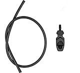 Image of Trophy Ridge No Tie Tube Peep 1/4" Black