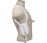 VISM Ambidextrous Shoulder Holster, White, CV2909WH