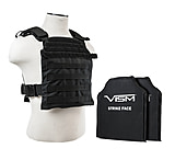 Vism Fast Plate Carrier w/2 10x12in Level IIIA Shooters Cut Soft Ballistic Panels