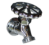 Image of Whitecap C.P. Brass Sillcock 1-5/8" Base 3-3/16 Depth
