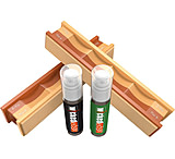 Wicked Edge 4/2 Micron Diamond Emulsion and Leather Sharpening Strops Pack, WE0402PDE