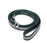 King Buck Waterproof Soft-touch Reflective Leash, Deep Teal, 6 foot, KB-WRL-DT-6-1