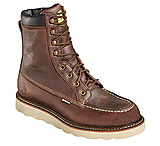 Image of Wood N Stream Mens 6007 Flyway 8in Moc Crème Wedge Saffron Leather