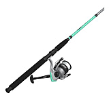 Image of Zebco Ready Tackle Srf/Pier 60sz 8 ft Spinning Combo with Eagle Claw Tackle, 2 Pieces