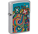 Image of Zippo Flower Power Design Lighter
