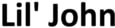 Lil' John 2024 Logo