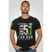 Nine Line STORM AREA 51 FUN RUN T-SHIRT - BLACK - 3X-LARGE 8CE720FA
