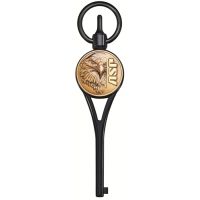 ASP G2 Logo Handcuff Key - Black Chrome - Custom Must Provide Logo