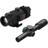 ATN TICO 6 1x25mm Thermal Clip On and Leupold Mark 4HD 1-4.5x24 Rifle Scope