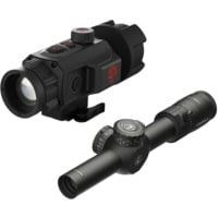 ATN TICO 6 1x35mm Thermal Clip On and Leupold Mark 4HD 1-4.5x24 Rifle Scope BDC