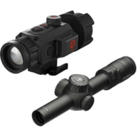 ATN TICO 6 1x35mm Thermal Clip On and Leupold Mark 4HD 1-4.5x24 Rifle Scope TMR
