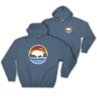 Atoll Board Co Atoll Boards Landscape Hooded Sweatshirt - Black, XL - Black,XL CB61EC84