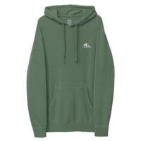 Atoll Board Co Atoll Embroidered Pigment-Dyed Unisex Hoodie - Pigment Alpine Green, L - Pigment Alpine Green,L 9E897136