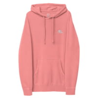 Atoll Board Co Atoll Embroidered Pigment-Dyed Unisex Hoodie - Pigment Pink, M - Pigment Pink,M 8D9220B6