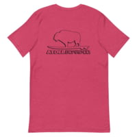 Atoll Board Co Atoll Minimalist Outline Logo Paddle Board Tee - Heather Raspberry, L - Heather Raspberry,L C3130781