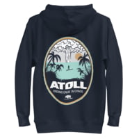 Atoll Board Co Unisex Hoodie with Atoll Calm in Chaos Graphic - Navy Blazer, 2XL - Navy Blazer,2XL 626D938E