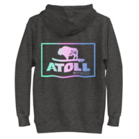 Atoll Board Co Unisex Hoodie with Atoll Color Blend Graphic - Charcoal Heather, 3XL - Charcoal Heather,3XL 5E97A4F3
