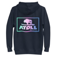 Atoll Board Co Unisex Hoodie with Atoll Color Blend Graphic - Navy Blazer, L - Navy Blazer,L 8BF096EF