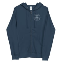 Atoll Board Co Unisex Zip Up Hoodie with Atoll Skull Island Graphic - Navy, S - Navy,S 9754BEA4