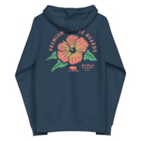 Atoll Board Co Zip Up Hoodie with Atoll Paddle Board Island Flower Graphic - Navy, 2XL - Navy,2XL 8EC62ACA