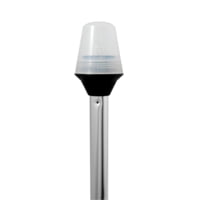 Attwood Marine Frosted Globe All-Around Pole 12V Light w/2-Pin Locking Collar Pole